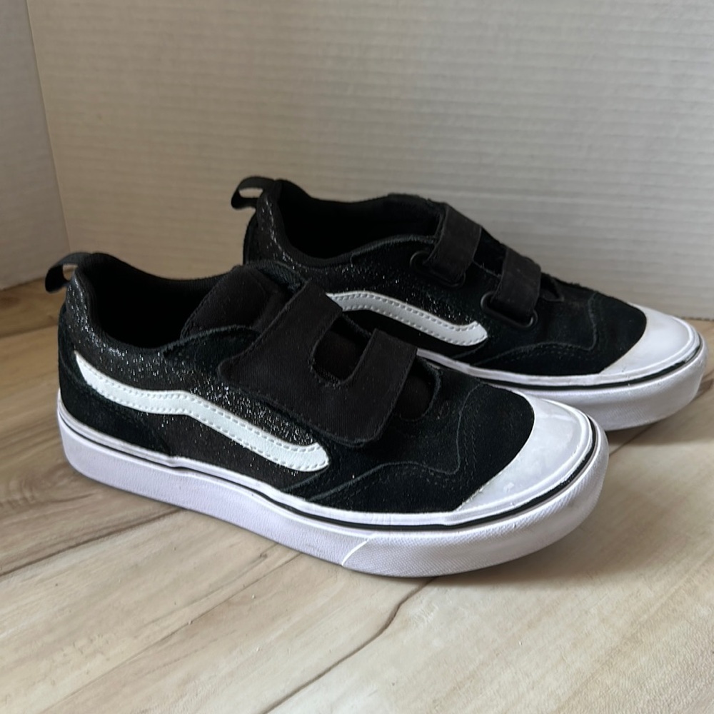 Girls Vans Old Skool Comfy Cush V Glitter Size 3